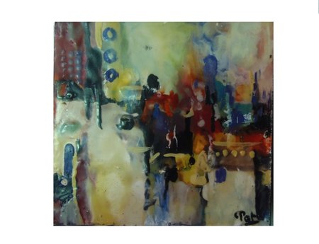 foule (  20 cm x 20 cm  )                   Vendu                  50e