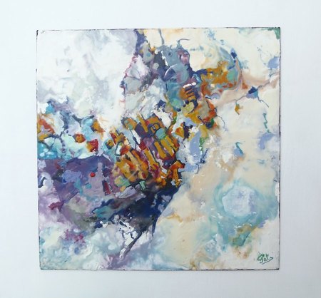 effervescence( 50 x 50 cm )     vendu