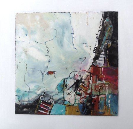 l' &eacute;chappatoire (50 x 50 cm)                             320e