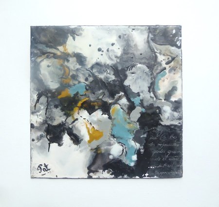 les intrus (40 x 40 cm)                                  210e