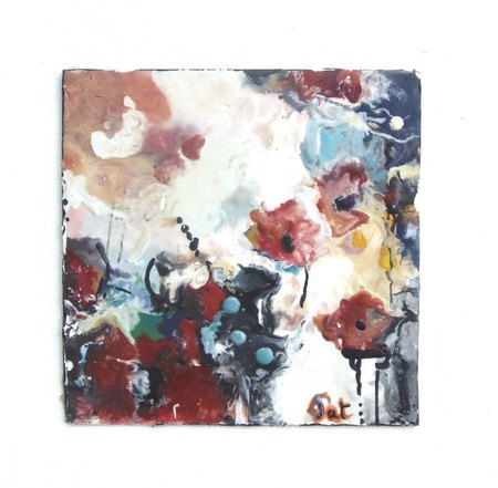 les coquelicots ( 60 x 60 c                                  430e