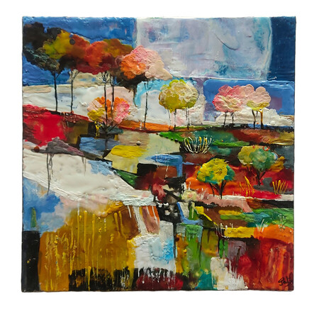 printemps ( 50x 50 cm )   320 e