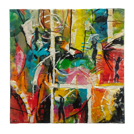 danse  ( 50 x 50 cm )                                      320 e