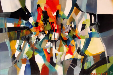sans titre  5  (80 x 60 cm)                                      530e