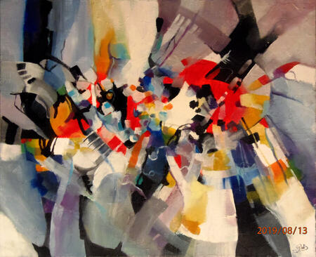 sans  titre 4  (60 x 50 cm )                                   310e